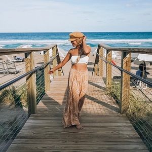 Billabong Yellow flower pants